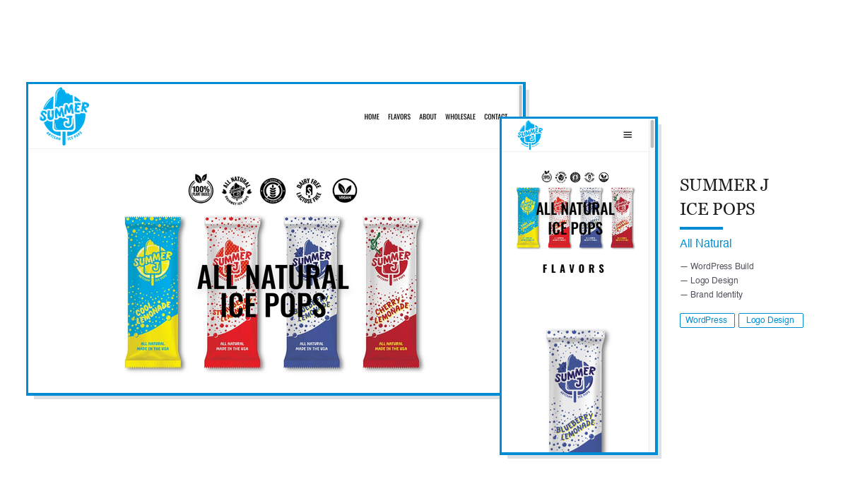 Summer J Ice Pops